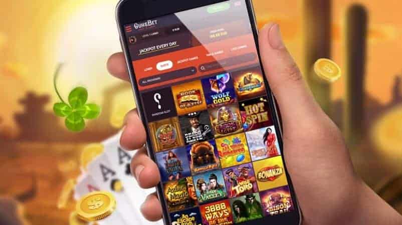 Gunsbet casino - playing casino on mobile