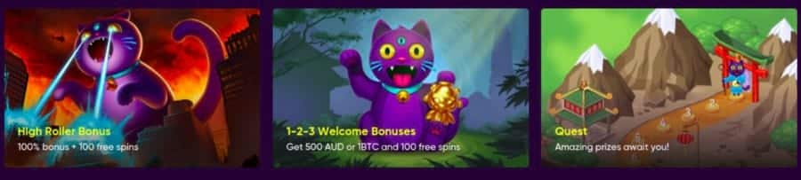 Bonuses and promotions at Bao casino