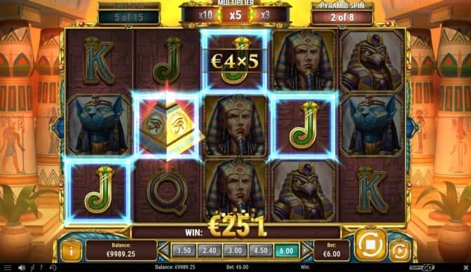 Legacy of Egypt Pokie Game at Evolve Casino