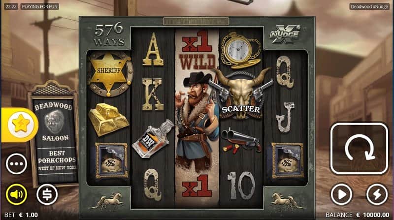 Deadwood Slot Game at ViggoSlots Casino