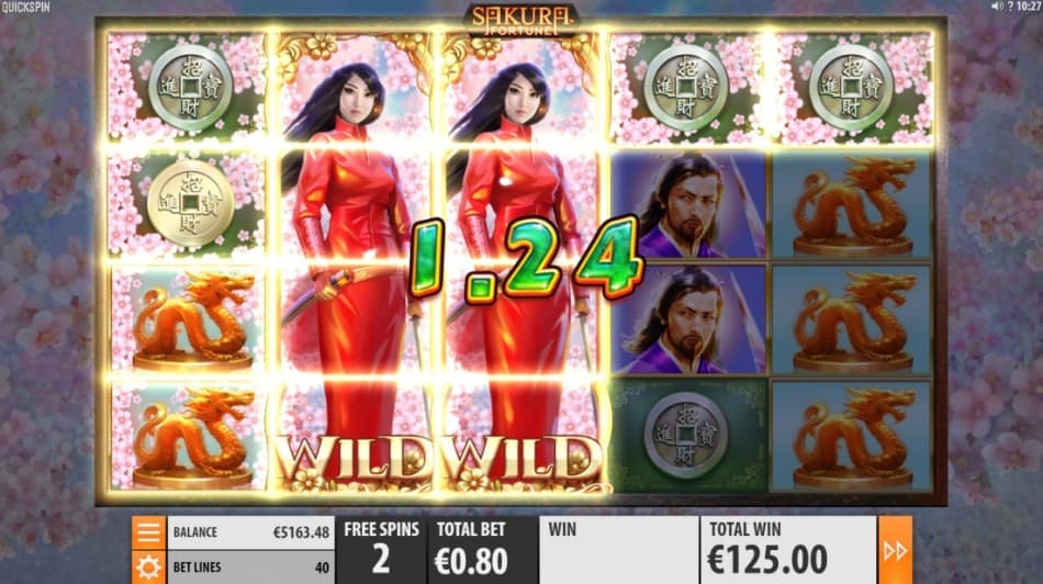 Golden Reels Casino Review - Sakura Fortune Pokie by Quickspin