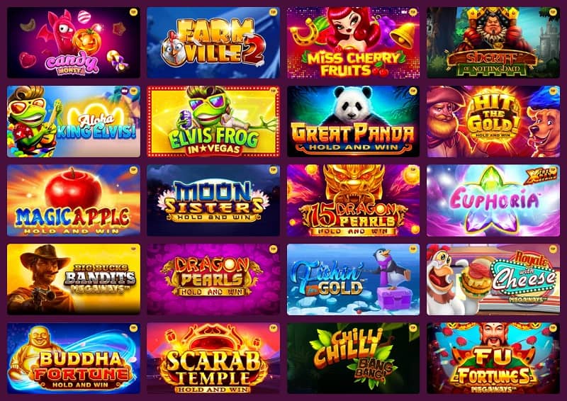 Pokies Selection at Slot Vibe Casino