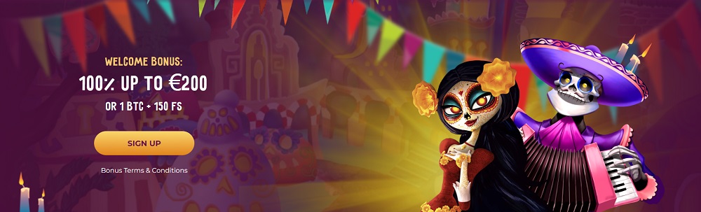 Welcome Bonus + Free Spins at SlotVibe