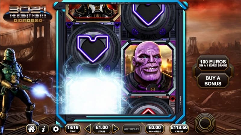 3021 Bounty Hunter Slot Game by Reflex Gaming at Megaslot Casino